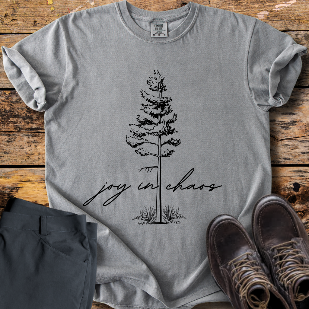 Joy In Chaos Pine T-Shirt