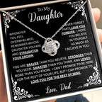Crown of Confidence: Necklace Gift Set for Daughter