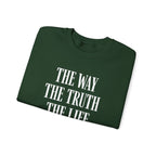 The Way The Truth The Life™ Crewneck Sweatshirt 1001