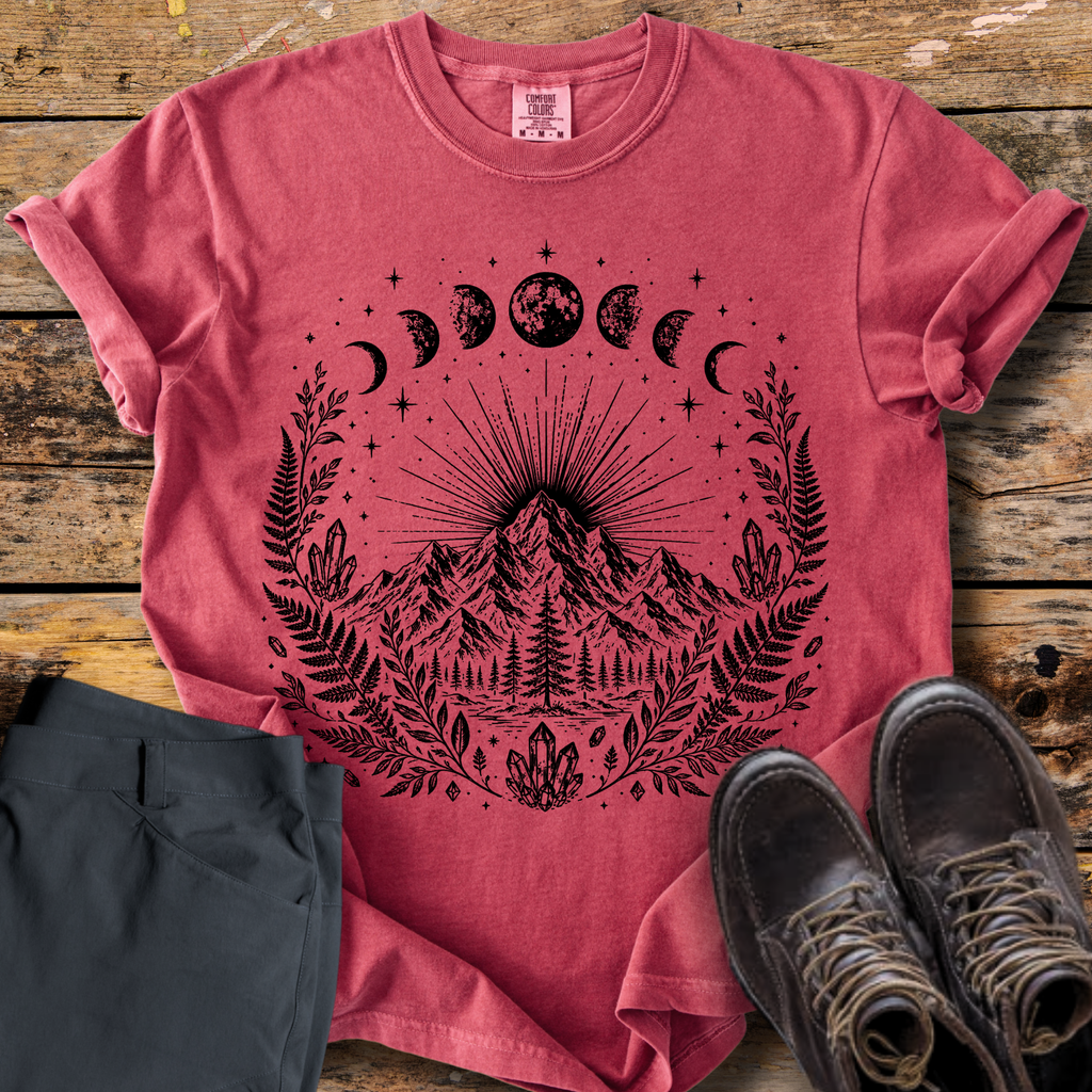 Moonlit Mountain Soul T-Shirt
