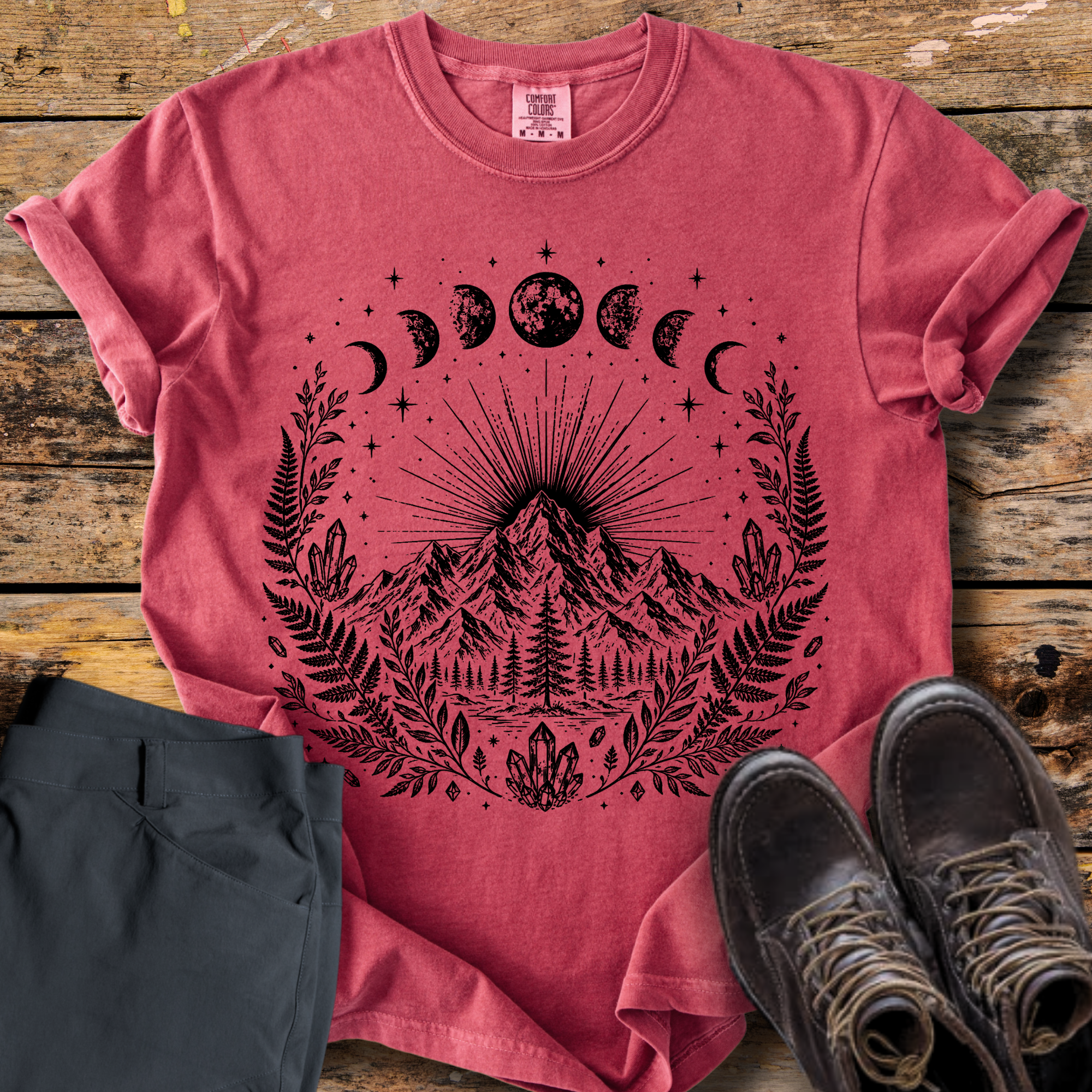 Moonlit Mountain Soul T-Shirt