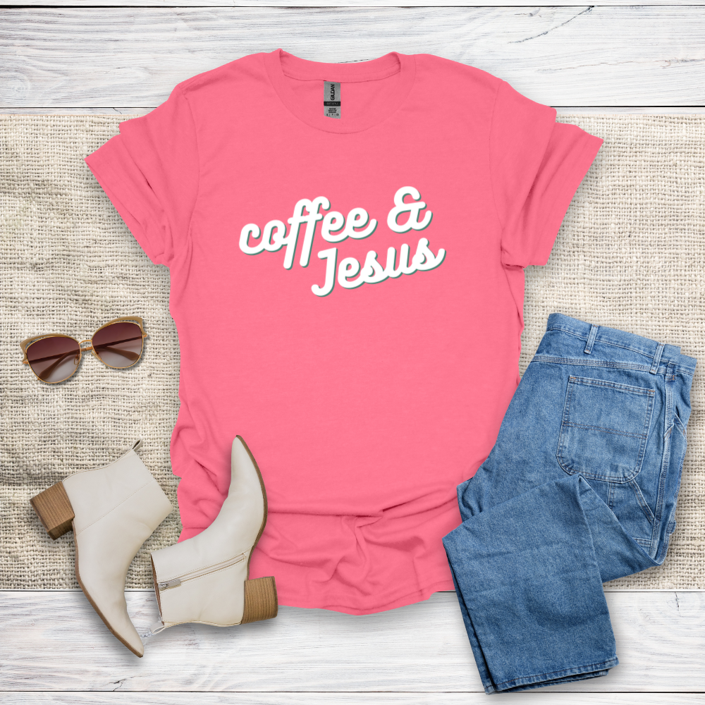 Coffee & Jesus T-Shirt SST315V2