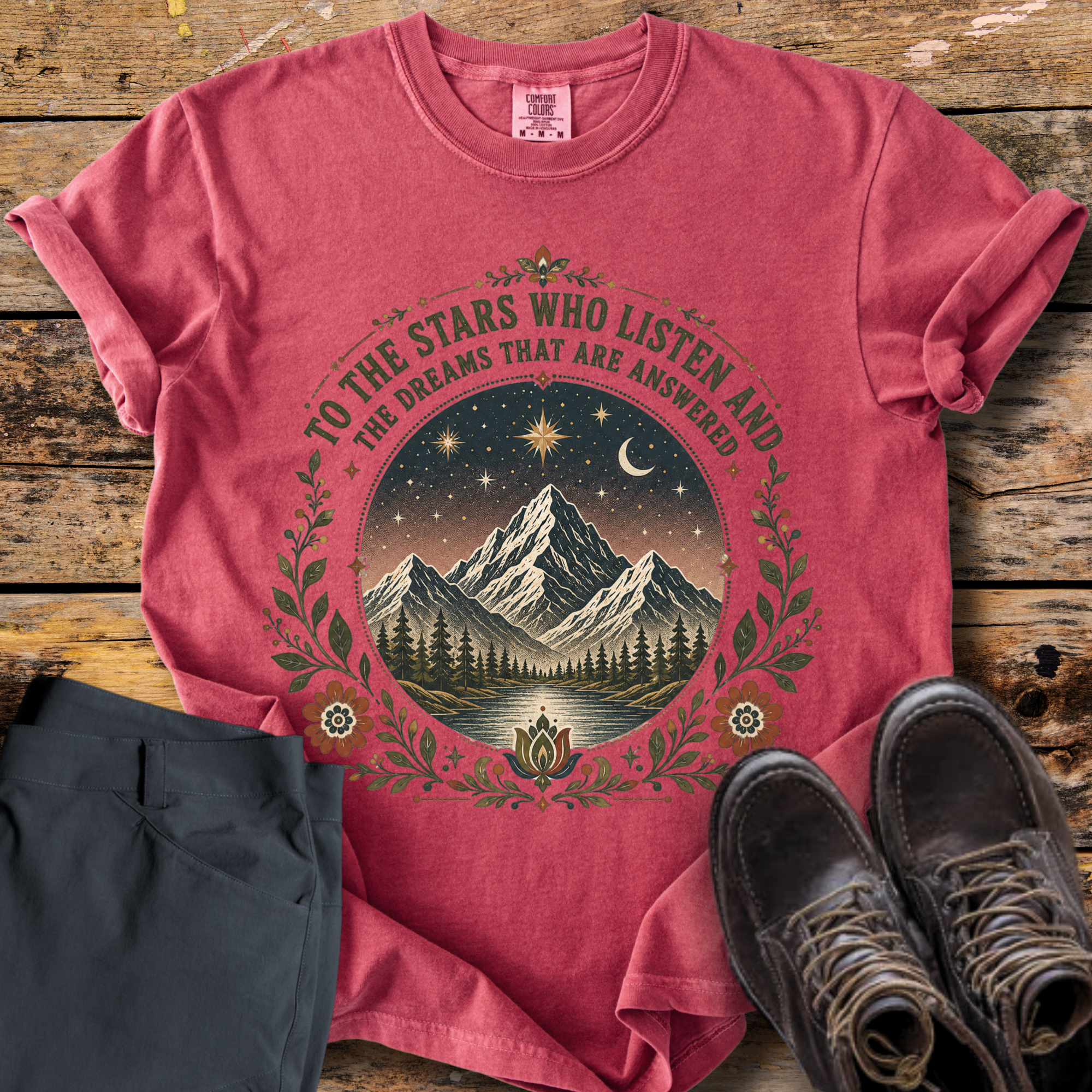 Florals and Stars T-Shirt