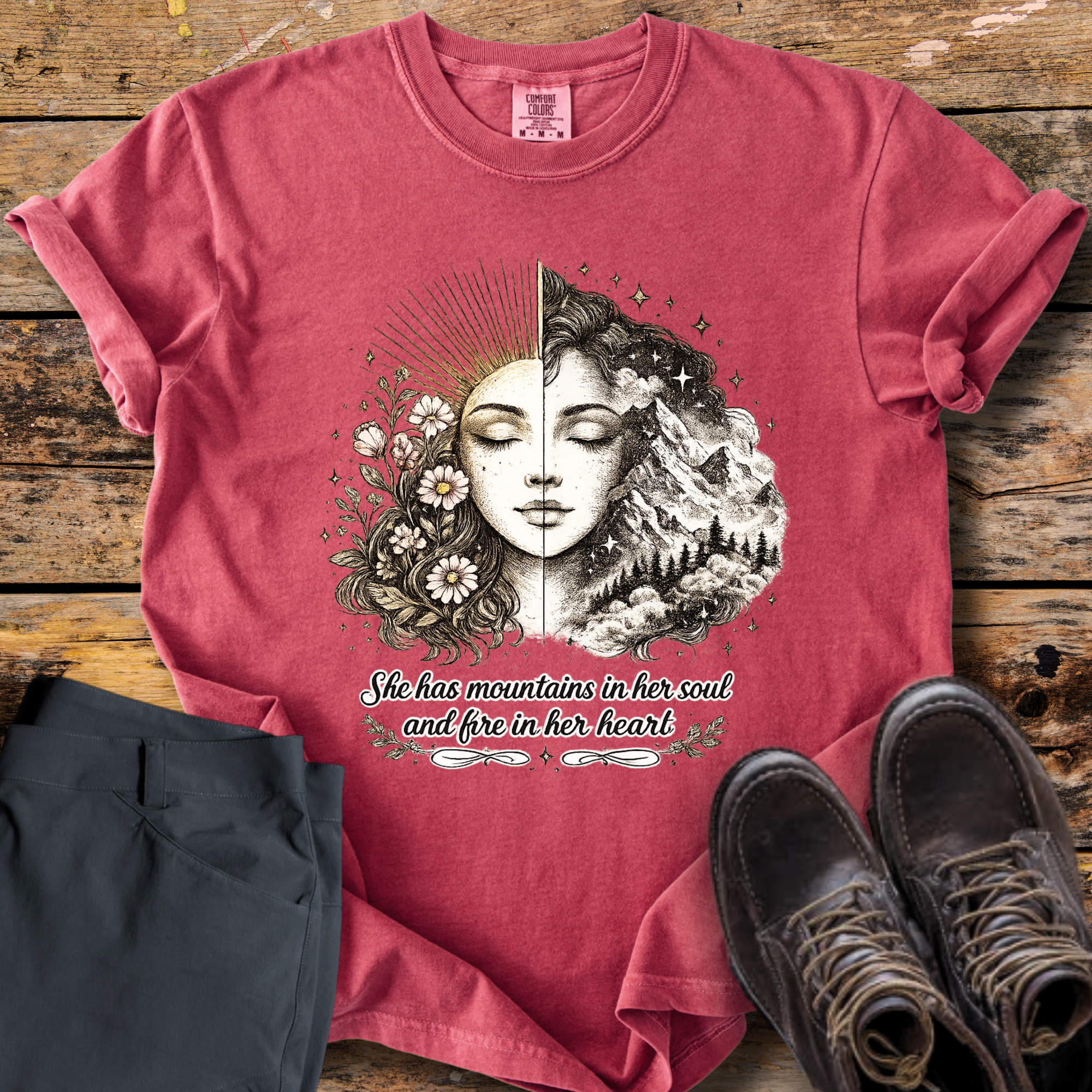 Mountains In Her Soul T-Shirt
