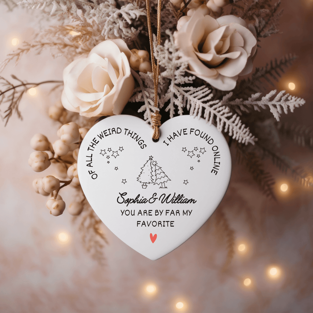 Favorite Find: Personalized Heart Ornament
