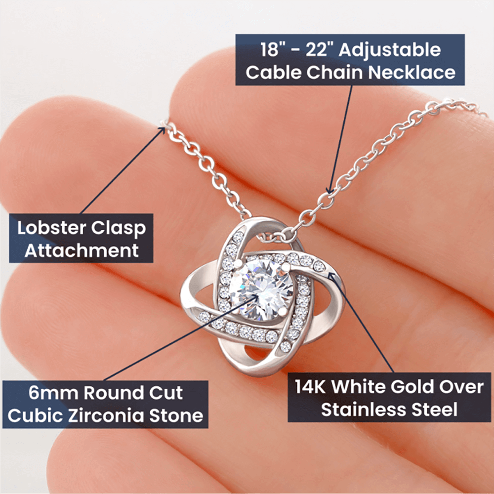 Daughter Love And Protect Necklace Gift