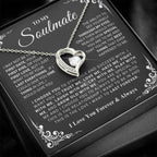 Eternal Love: Heart Necklace Gift Set for Soulmate
