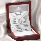 Endless Devotion: Heart Necklace Gift Set for Wife