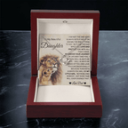 Daughter Love And Protect Necklace Gift