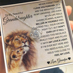 Granddaughter Everlasting Bond Necklace Gift